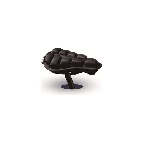 Housse de siège de vélo super douce, gonflable et isolée en 3D - Siège de remplacement en mousse de silicone épaisse - Convient à tous les types de vélos (noir) H793 (1/2)
