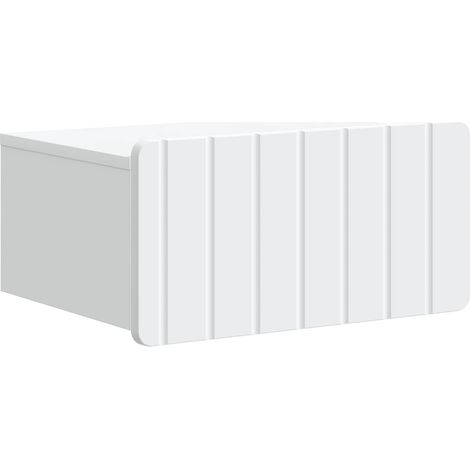Mesita de Noche de Pared 49 x 34,5 x 24 cm Madera de Ingeniería vidaXL