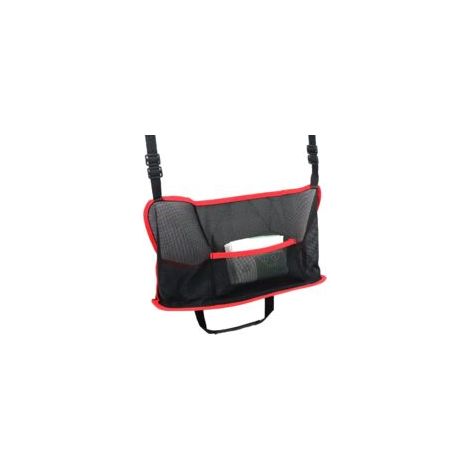 Voiture Filet Rangement Car Organisateur - Sac filet universel siège arrière Sac filet réglable , pour portefeuilles, rangement de téléphones portables (1 pièce, rouge)-Crezuo
