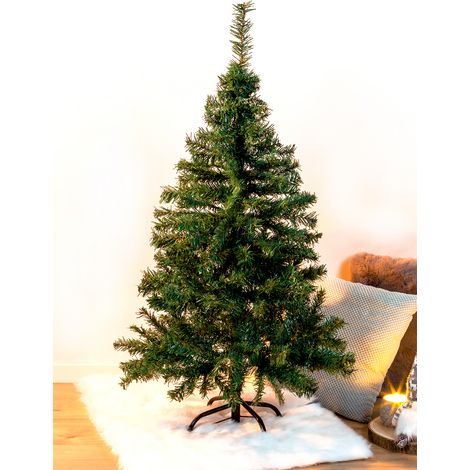 Künstlicher Weihnachtsbaum - 120 cm / grün - Kunst Tannenbaum Christbaum inklusive Baumständer