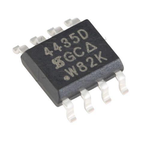 VISHAY SI4435DDY-T1-GE3 4435D SOIC-8 P-channel MOSFET chip electronic components, 5 units available.