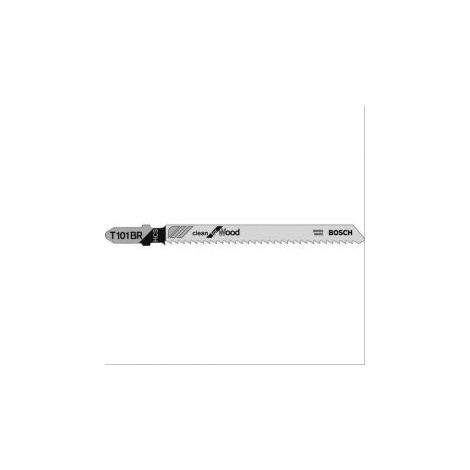 Lame de scie sauteuse pour bois - T101BRBosch L=100mm - boîte de 25