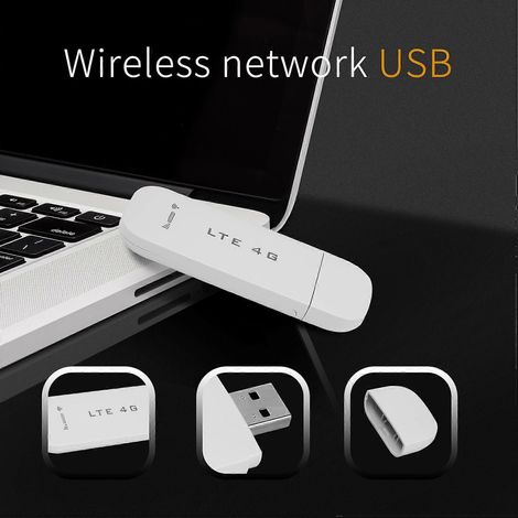 Routeur USB de données de carte SIM LTE routeur Wifi 3G/4G sans fil Modem automatique USB 4G Wifi clé de carte SIM point d'accès mobile/Dongle - FFY (1/4)