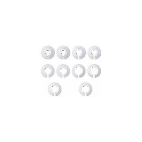 Lot de 25 rosaces décoratives pour radiateur – 5 tailles 12/16/20/25/32mm – Plastique haute qualité – Installation simple (1/5)