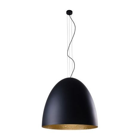 Lampadario EGG nero oro Ø75 cm 7xE27 Nowodvorski 9026