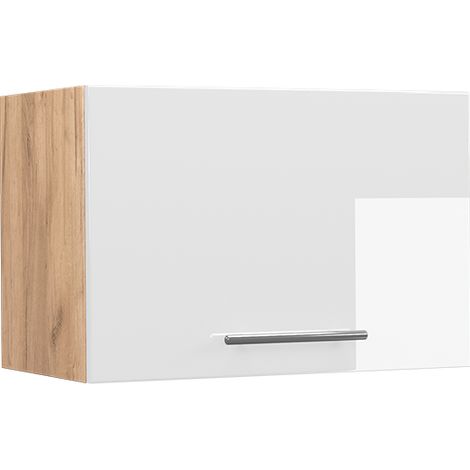 Pensile da cucina Fame-Line, Bianco lucido, 60 cm Piatto, Vicco