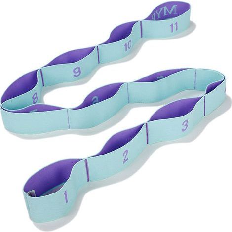 Sangle de Yoga Avec 11 Anneaux - Bande Élastique d'Étirement pour Exercices, Ceinture de Yoga pour Étirements (1/5)