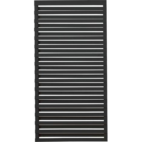 Plus Zaun Osaka 90 x 180 cm RAL 9005 Schwarz (1/3)