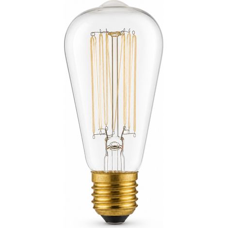 Edison-Glühbirne 40 W Vintage-Spiralfilament 11 cm (1/5)