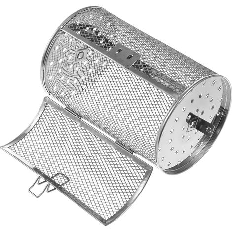 Rôtissoire en acier inoxydable pour rôtisserie, ragoûts, haricots, cacahuètes, churrasco