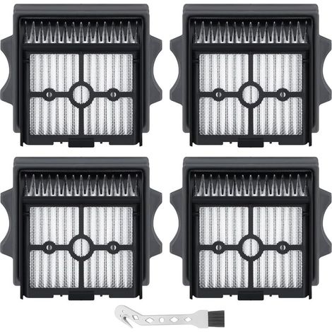 Lot de 4 filtres HEPA pour Tineco FLOOR ONE stretch S6/SWITCH S6/SWITCH S6 Stretch/SWITCH S7 Stretch/S7 Stretch Steam/S7 Stretch Ultra/S9 Artist/S5 Combo/i6 Stretch/i5 Stretch/S7 Artist Aspirateur (1/5)