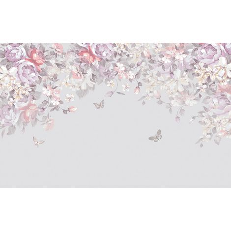 Papier peint panoramique - Fleurs - 130 cm x 82 cm (1/2)