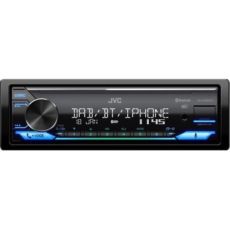 JVC KD-X482DBT Negro 200 W Bluetooth (1/4)