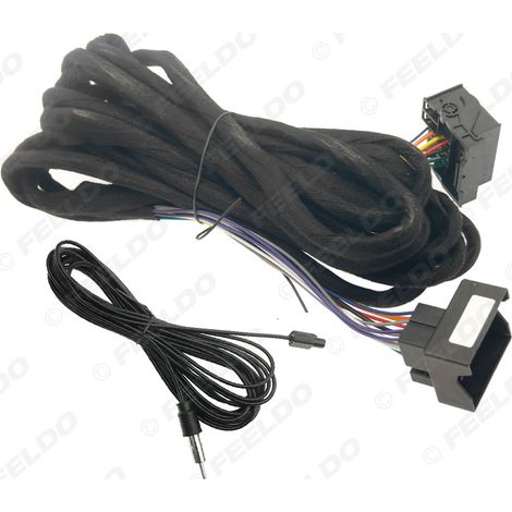 Compatible with extension cable, power cord and Android large screen navigation modification cable for BMW 3 Series E46 M3 E39 E53. (1/5)