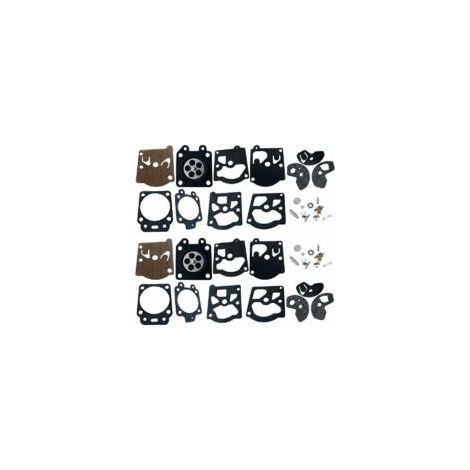 ZVD 2er-Pack Vergaser-Reparatursatz, Membran und Dichtungen für Walbro Vergaser K10-WAT WA & WT Serie Stihl 028 FS40 FS44 FS85 Dolmar 103 105 108 111 Husqvarna Poulan McCulloch Partner Echo etc. -Crez (1/4)