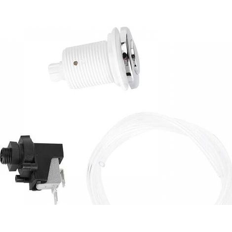 Interrupteur à Bouton D'air SPA Bouton Pneumatique De Piscine Sur Off Interrupteurs à Poussoir Ensemble De Commutateurs D'équipement De Piscine Kits De Tubes De Bain Pour Outils Domestiques (1/4)