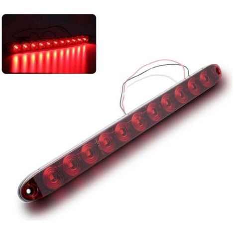 FEUX ARRIERES FOURGON OU REMORQUE DROIT ET GAUCHE, universel 12V 11 LED