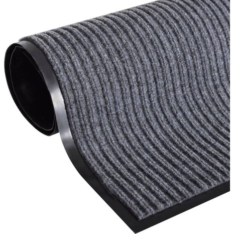 INLIFE Paillasson Gris 120x220 cm PVC (1/5)