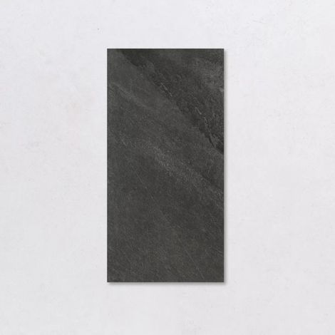 Carrelage Intérieur Effet Pierre X-ROCK 60x120 cm Black Xrock (1/3)