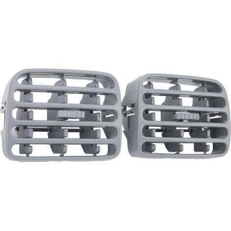 Grille d'aération centrale 7702258279 grise, accessoire intérieur auto de remplacement pour Clio II / Thalia I (1/5)