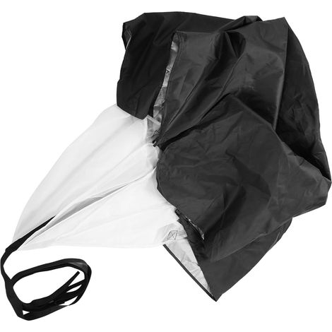 Parachute d'Entraînement Athlétique pour Sprint Football Fitness Noir