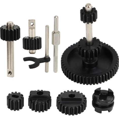 Kit engrenages Wave Box en acier haute résistance, longue durée, performance stable pour voiture télécommandée P06 (1/5)