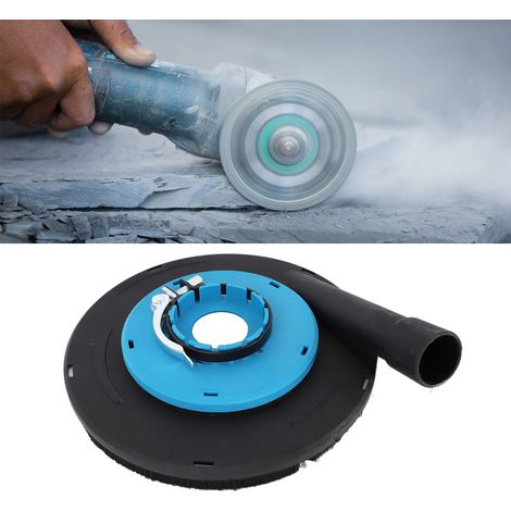 Tapa antipolvo para amoladoras angulares de 230 mm - Tapa antipolvo de superficie para amoladoras de 9", azul/negro con accesorios (988 g, nailon/aleación de zinc-aluminio) (1/5)