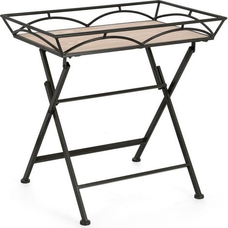 BIZZOTTO Tavolino Rettangolare Guenda Nero H 60 (1/5)
