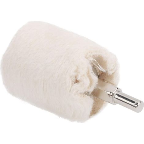Meule de Polissage de Polissage, même tête de meulage de vadrouille de Polissage de Fil de Coton pour la Taille facultative d'accessoires d'outil(Cylindrical Type 40mm) (1/5)