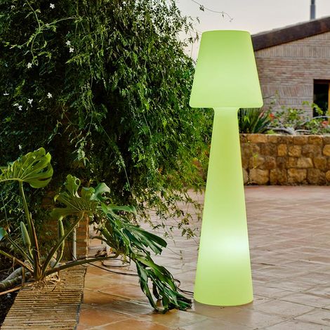 LOLA 200 cm di altezza. Lampada da terra con cavo per interni ed esterni. Luce LED bianca fredda (1/4)