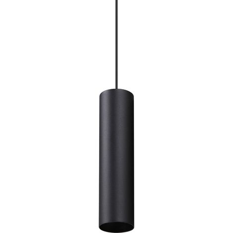 Ideal Lux Sospensione Look 1 luce GU10 nero alluminio vetro