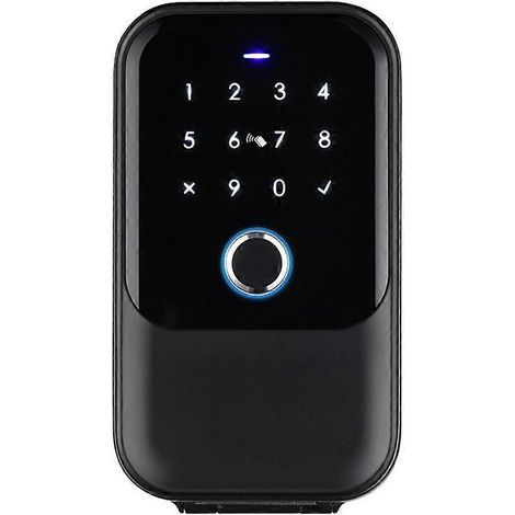 Coffre-fort étanche avec serrure à combinaison, serrure à empreinte digitale, Bluetooth, Wi-Fi, télécommande via application, coffre-fort mural à combinaison (1/5)