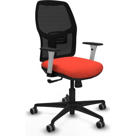 Chaise de bureau piqueras y crespo Alfera blanc support lombaire (1/2)