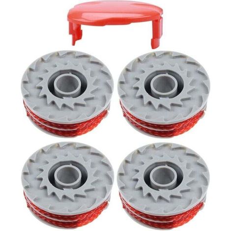 Bobina di ricambio FLY021 per decespugliatori, compatibile con Contour 500 XT, Power Trim 500 XT, Mini Trim Contour XT, Mini Trim Auto ST/XT/Plus XT, accessori per decespugliatori, bobine per Crezuo