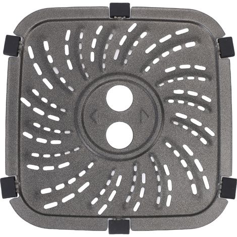 [Grille de remplacement pour friteuse] + [Stainless Steel] + [6QT/8QT PowerXL] + [Haut grillage 19.8x19.5cm] (1/5)