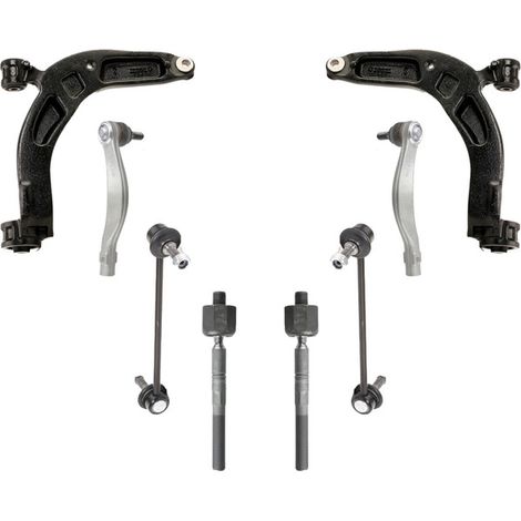 KIT BRACCIO OSCILLANTE 8 PEZZI COMPATIBILE CON VW MULTIVAN T7 (STM, STN) 2.0 TDI / Kit Sospensione Completo OE/OEM / Bracci Oscillanti + Testine Sterzo / Sostituzione Diretta OEM