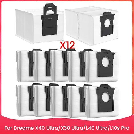 Ersatzstaubbeutel für Dreame X40 Ultra/X30 Ultra/L40 Ultra/L10s Pro Ultra/L10s Ultra Gen2 Saugroboter