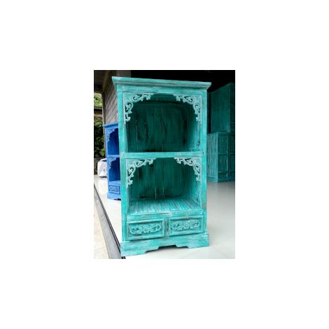 Meuble de Salle de Bain Albasia - Lavage Turquoise- Vendu par 1 (1/4)