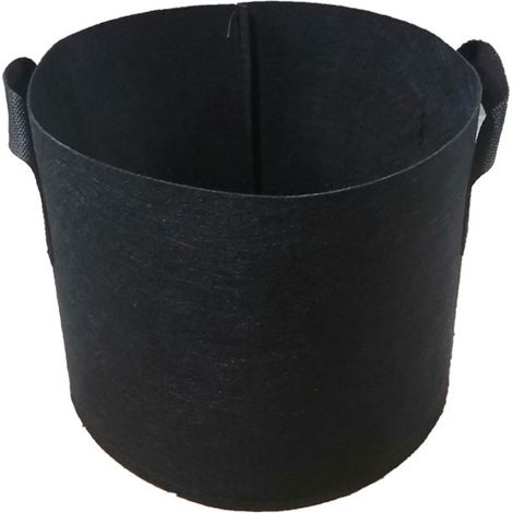 Borsa in feltro geotessile nero da 35 cm