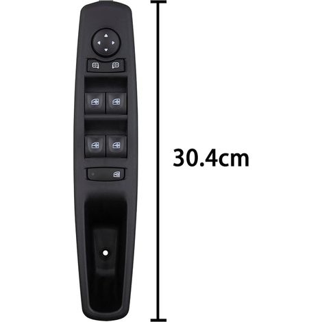 Fensterheber MK3 vorne links, Fahrerseite, elektrischer Schalter, Druckknopf, Fensterheber-Bedienschalter für Scenic Megane MK3 (2009–2016), 809610016R