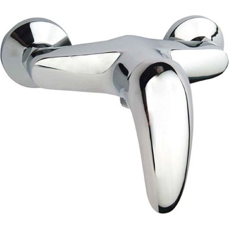 Miscelatore esterno doccia serie Titan in ottone cromato (1/3)