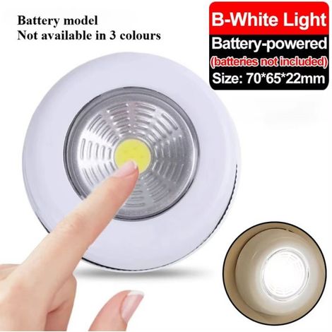 1 Veilleuse LED, rechargeable USB, tactile, batterie lithium, salon chambre