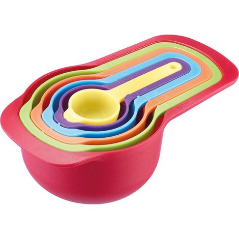 Cucchiai dosatori Westmark matroschka 6 pezzi senza BPA lavabili (1/4)