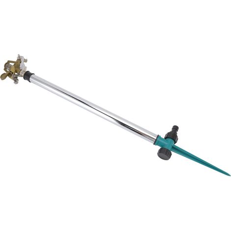 Arroseur de jardin automatique rotatif à 360 degrés, 2 modes réglables, en alliage de zinc, pour pelouses et jardins (1/5)