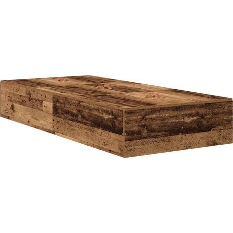 Cama con almacenamiento con puerta Madera Vieja 100 x 200 cm vidaXL (1/5)