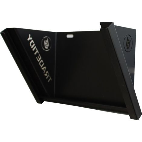 Tradetidy TT-PTB Paper Towel Holder Blue Roll Dispenser - Black