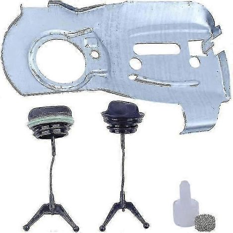 Compatible With Husqvarna 340 345 350 Chainsaw Oil Pump Plate Kit 503875701 503 87 57 01 537215202 537 21 52 02 5 -sy( ) (1/4)