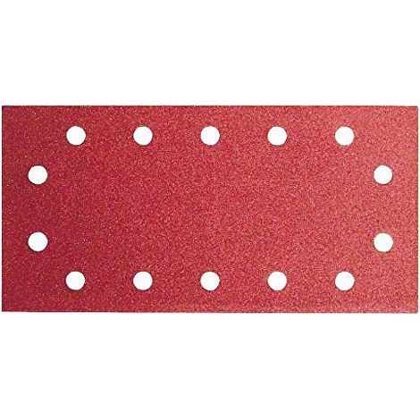BOSCH - 10 FOGLI ABRASIVI PER LEVIGATRICE ORBITALE - 115X280MM, 14 FORI (1/3)