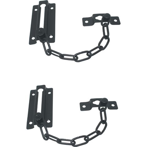 Türgitter mit Kettenzug und Schloss – Set mit 2 robusten und rostfreien Türgittern mit Kettenzug und Schloss – AquaForge