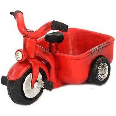 Decoración de escritorio con forma de coche de estilo retro, maceta para suculentas, mini paisaje decorativo para la oficina, maceta miniatura vintage con forma de coche. (1/5)